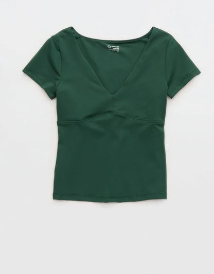 OFFLINE By Aerie The Hugger Sweetheart Short Sleeve T-Shirt