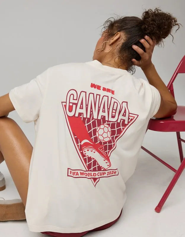 FWC26™ OFFLINE By Aerie Let's Stretch Oversized T-Shirt