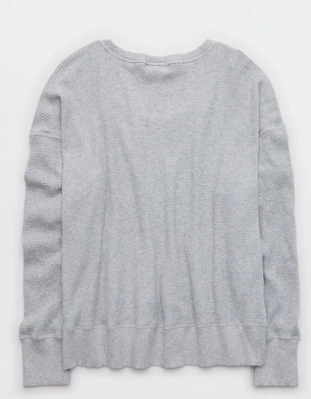 OFFLINE By Aerie Wow! Waffle T-Shirt