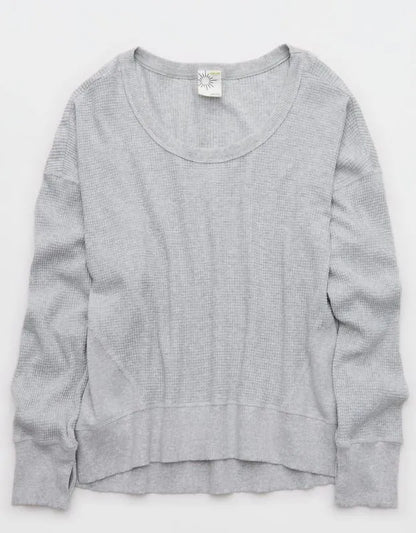 OFFLINE By Aerie Wow! Waffle T-Shirt
