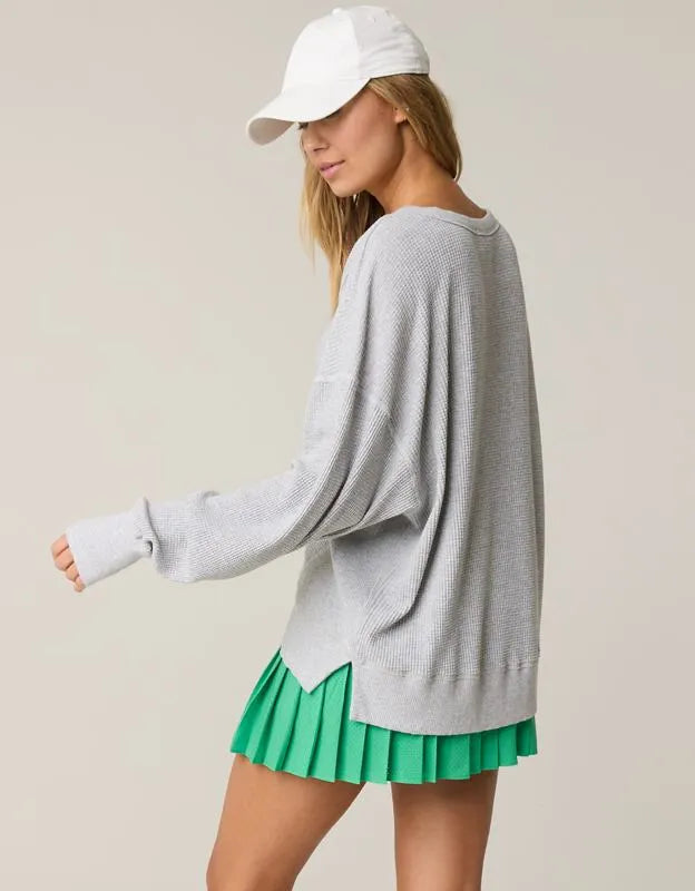 OFFLINE By Aerie Wow! Waffle T-Shirt