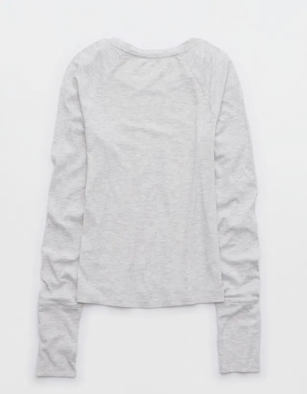 OFFLINE By Aerie Thumbs Up Fitted Ribbed T-Shirt