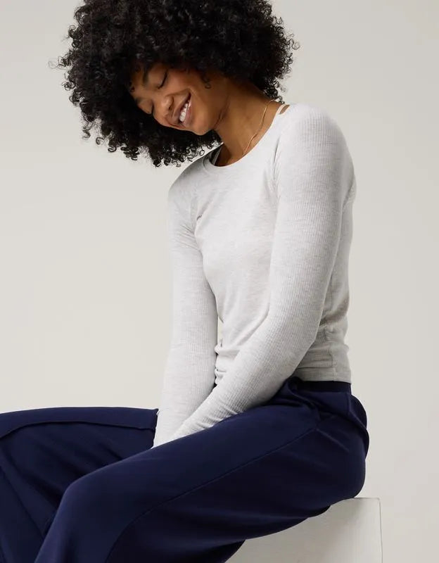 OFFLINE By Aerie Thumbs Up Fitted Ribbed T-Shirt