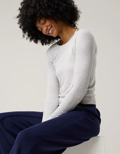 OFFLINE By Aerie Thumbs Up Fitted Ribbed T-Shirt