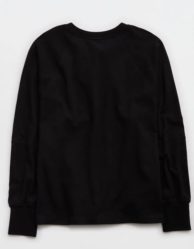 OFFLINE By Aerie Pique Long Sleeve T-Shirt