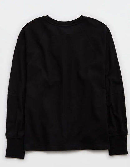 OFFLINE By Aerie Pique Long Sleeve T-Shirt