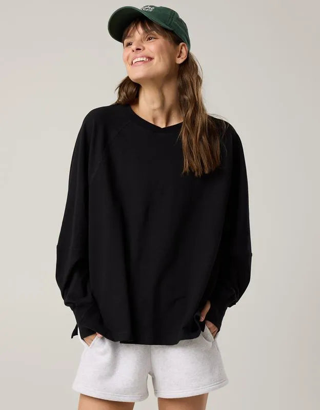 OFFLINE By Aerie Pique Long Sleeve T-Shirt