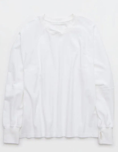 OFFLINE By Aerie Pique Long Sleeve T-Shirt