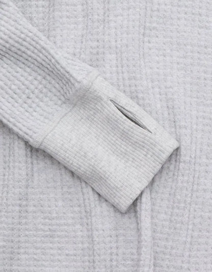 OFFLINE By Aerie Wow! Waffle Long Sleeve V Neck T-Shirt