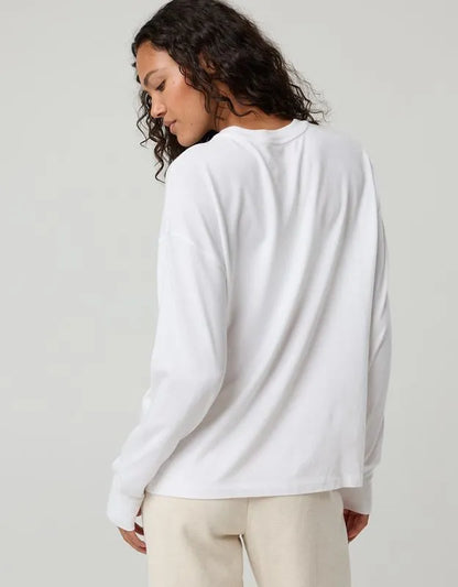 OFFLINE By Aerie Let's Stretch Long Sleeve Boyfriend T-Shirt