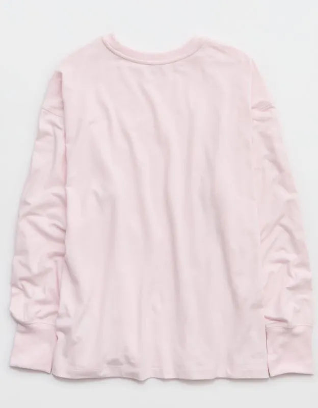 OFFLINE By Aerie Let's Stretch Long Sleeve Boyfriend T-Shirt