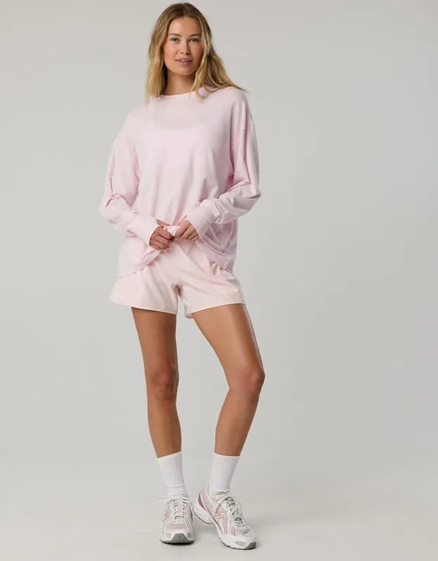 OFFLINE By Aerie Let's Stretch Long Sleeve Boyfriend T-Shirt