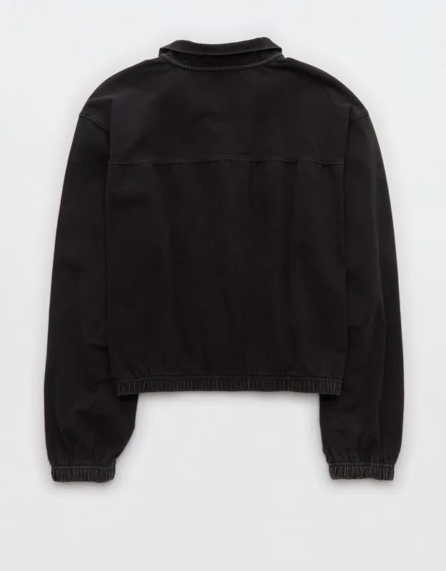 OFFLINE By Aerie OG Cotton Full Zip Sweatshirt