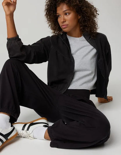OFFLINE By Aerie OG Cotton Full Zip Sweatshirt