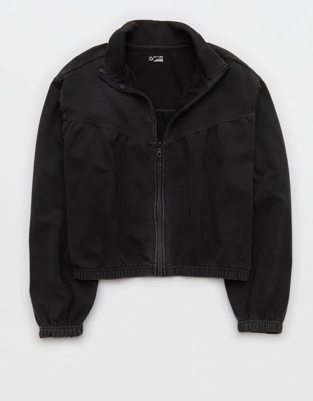 OFFLINE By Aerie OG Cotton Full Zip Sweatshirt