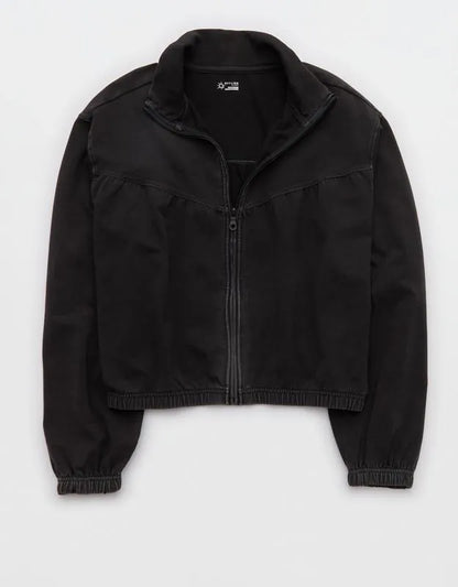 OFFLINE By Aerie OG Cotton Full Zip Sweatshirt