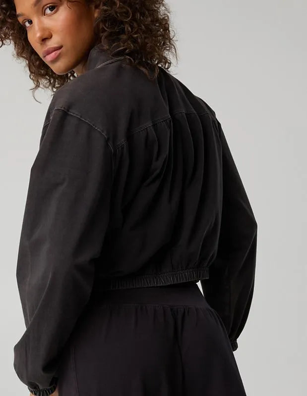 OFFLINE By Aerie OG Cotton Full Zip Sweatshirt