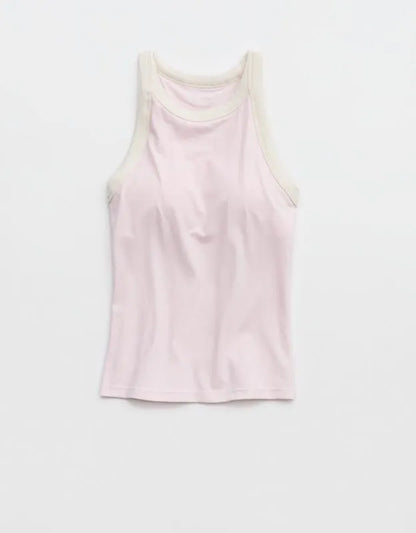 OFFLINE By Aerie Real Me Ringer High Neck Tank Top