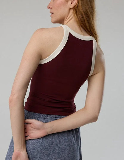 OFFLINE By Aerie Real Me Ringer High Neck Tank Top