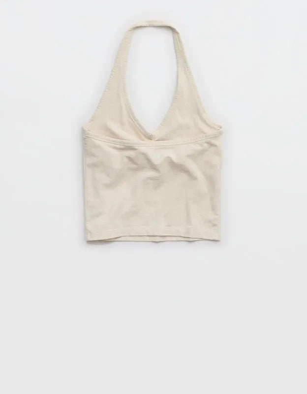 OFFLINE By Aerie OG Cotton Halter Tank Top