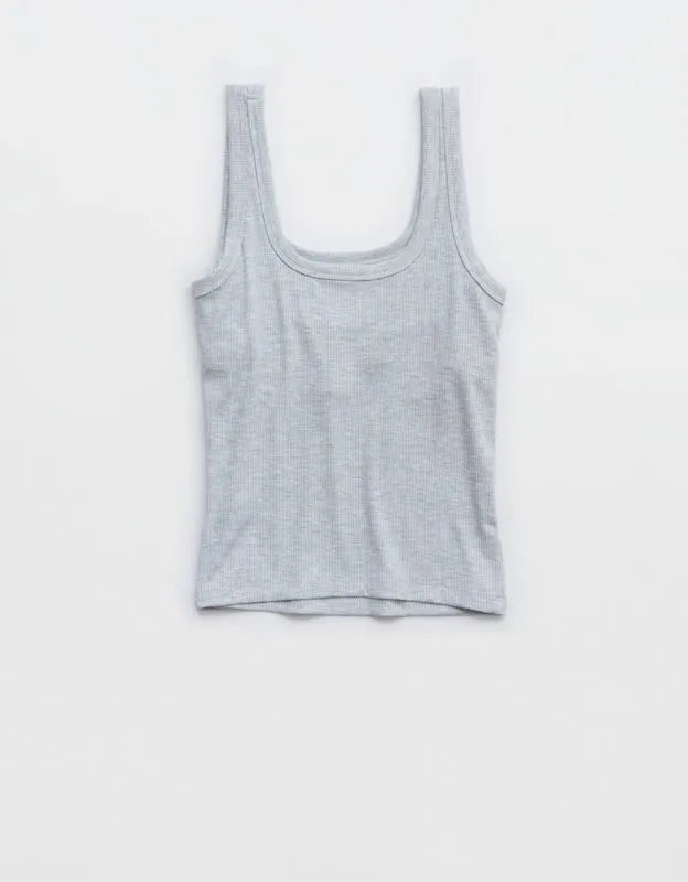 OFFLINE By Aerie Thumbs Up Square Neck Tank Top