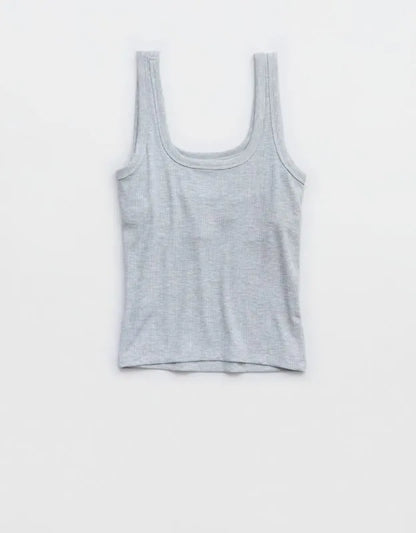 OFFLINE By Aerie Thumbs Up Square Neck Tank Top