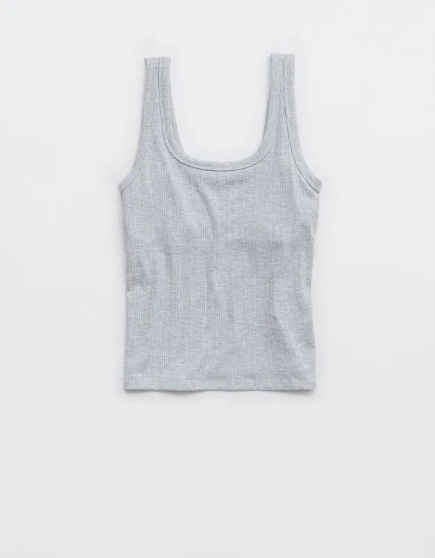 OFFLINE By Aerie Thumbs Up Square Neck Tank Top