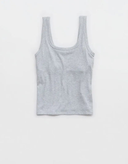 OFFLINE By Aerie Thumbs Up Square Neck Tank Top