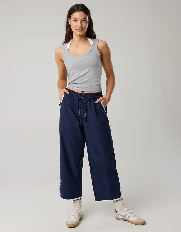 OFFLINE By Aerie Thumbs Up Square Neck Tank Top