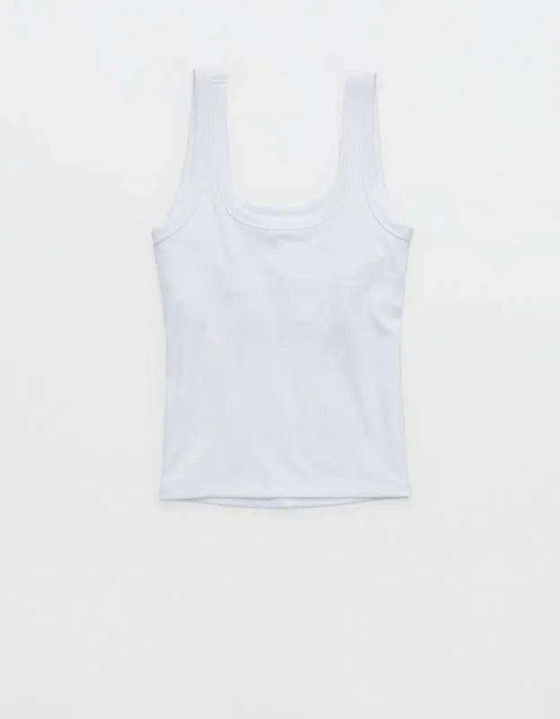 OFFLINE By Aerie Thumbs Up Square Neck Tank Top
