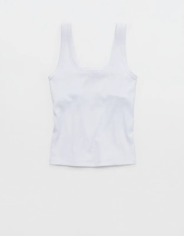 OFFLINE By Aerie Thumbs Up Square Neck Tank Top
