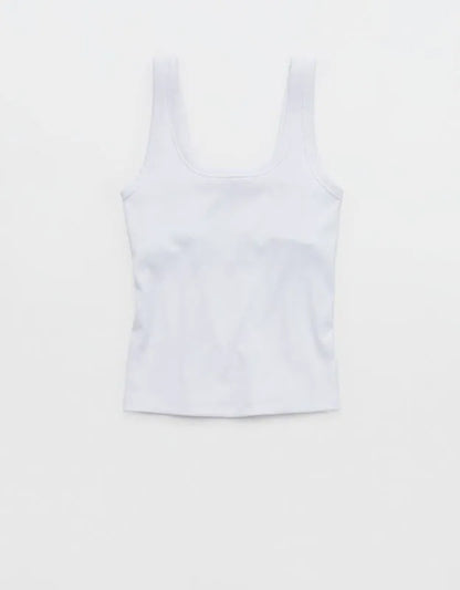 OFFLINE By Aerie Thumbs Up Square Neck Tank Top