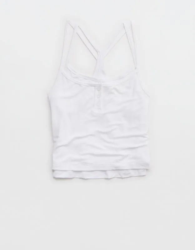 OFFLINE By Aerie Thumbs Up Layered Tank Top