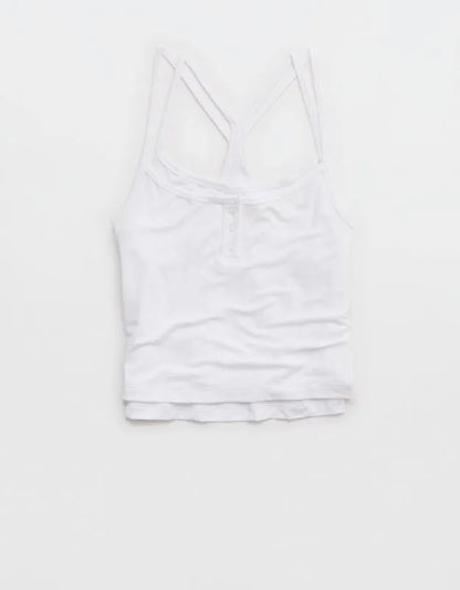 OFFLINE By Aerie Thumbs Up Layered Tank Top