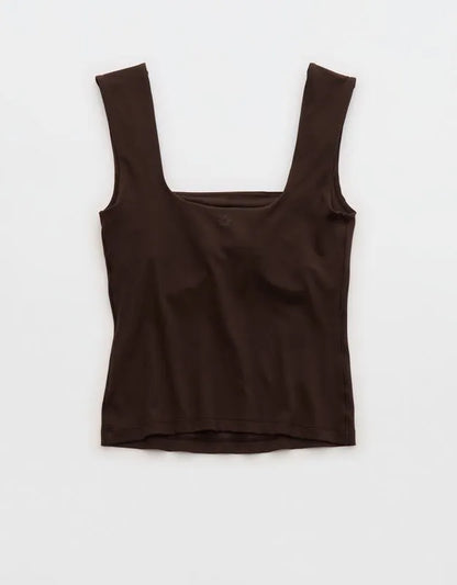 OFFLINE By Aerie Real Me Square Neck Tank Top