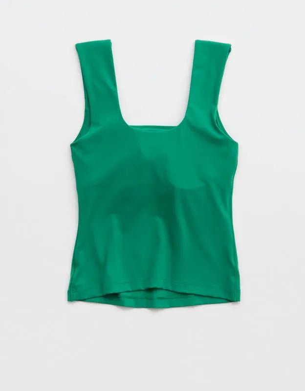 OFFLINE By Aerie Real Me Square Neck Tank Top