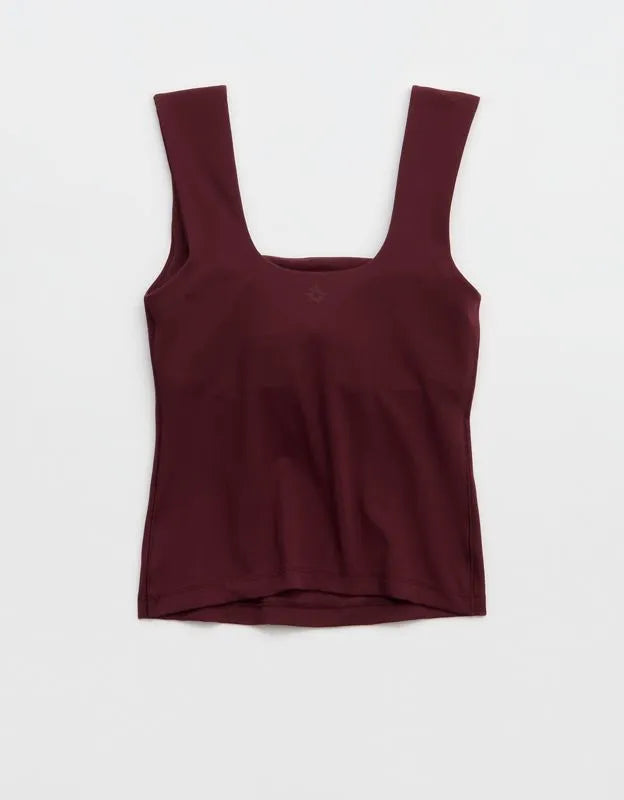 OFFLINE By Aerie Real Me Square Neck Tank Top