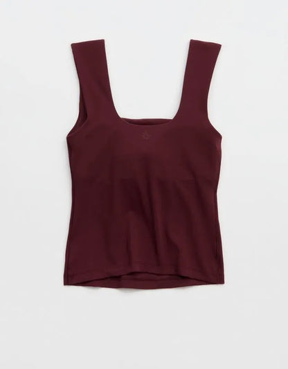 OFFLINE By Aerie Real Me Square Neck Tank Top