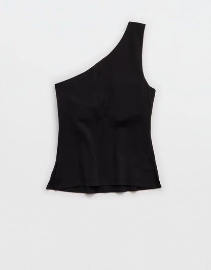 OFFLINE By Aerie Real Me XTRA One Shoulder Tank Top