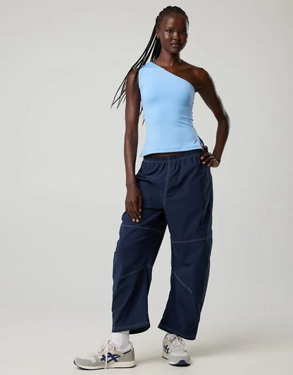 OFFLINE By Aerie Real Me XTRA One Shoulder Tank Top