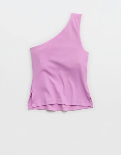 OFFLINE By Aerie Real Me XTRA One Shoulder Tank Top