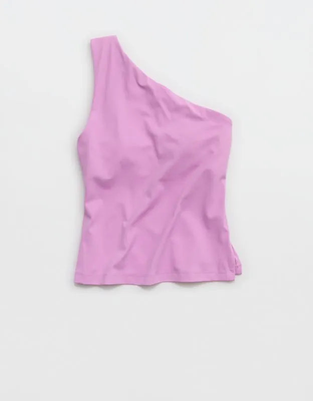OFFLINE By Aerie Real Me XTRA One Shoulder Tank Top