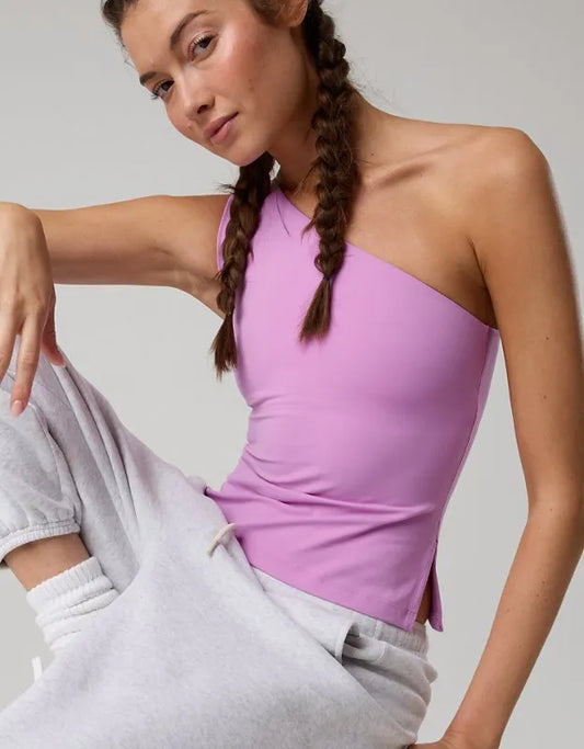 OFFLINE By Aerie Real Me XTRA One Shoulder Tank Top
