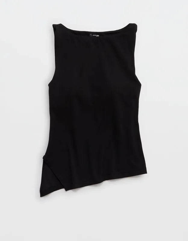 OFFLINE By Aerie Real Me XTRA Asymmetrical Tank Top