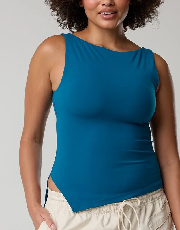 OFFLINE By Aerie Real Me XTRA Asymmetrical Tank Top
