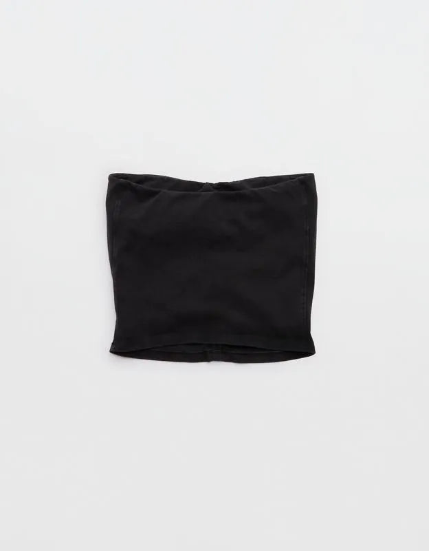 OFFLINE By Aerie OG Cotton Ruched Tube Top