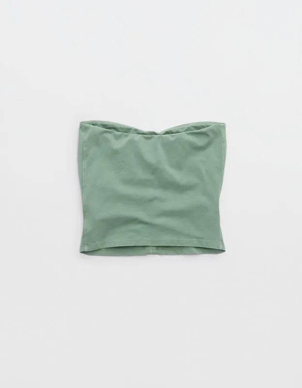 OFFLINE By Aerie OG Cotton Ruched Tube Top