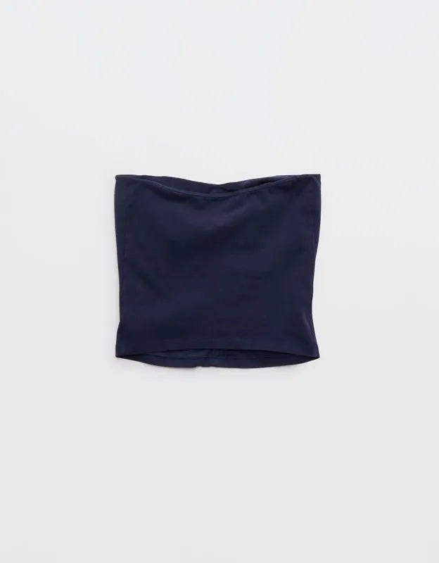 OFFLINE By Aerie OG Cotton Ruched Tube Top