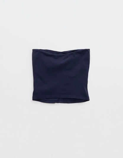 OFFLINE By Aerie OG Cotton Ruched Tube Top