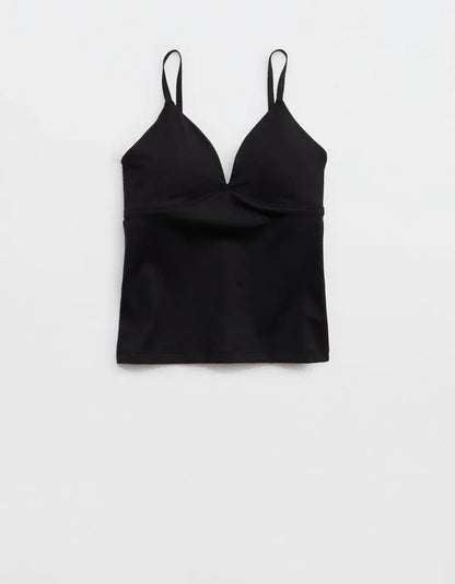 OFFLINE By Aerie The Hugger Plunge Tank Top